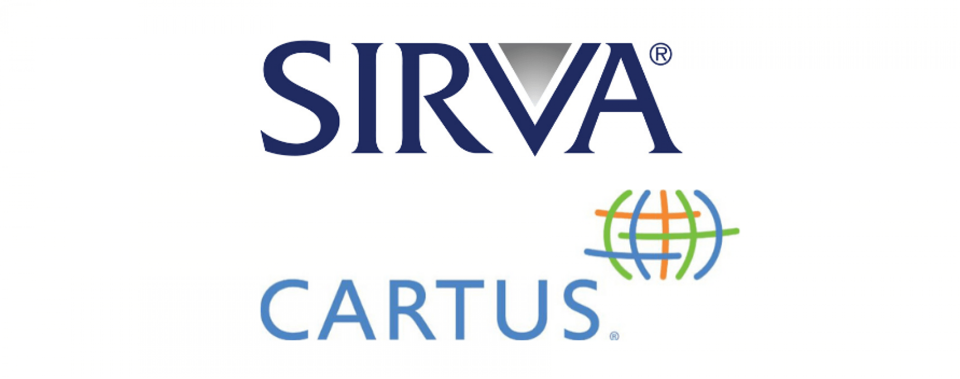 SIRVA and Cartus logos