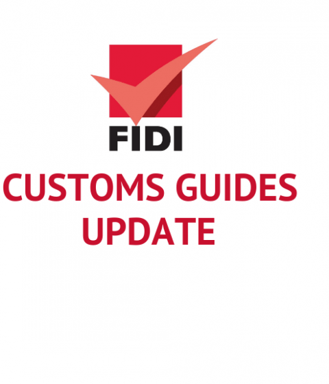 Albania, Bulgaria, Greece, Macedonia, Turkey, United Arab Emirates and USA's customs guides have been updated