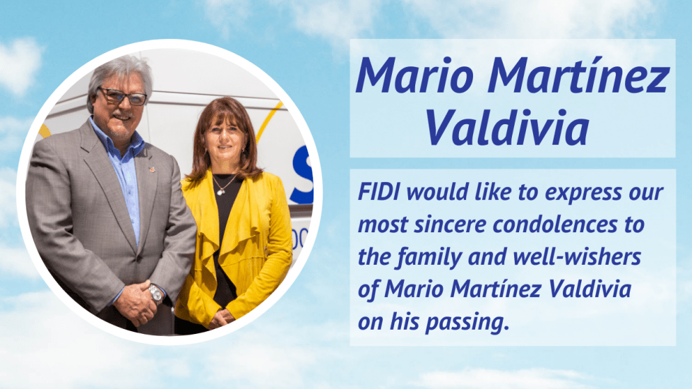 FIDI expresses sincere condolences for Mario Martínez Valdivia 