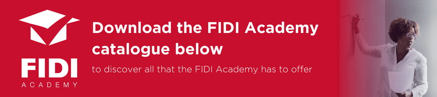 Download the FIDI Academy catalogue below