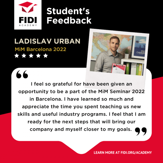 Ladislav urban - Student Testimonial