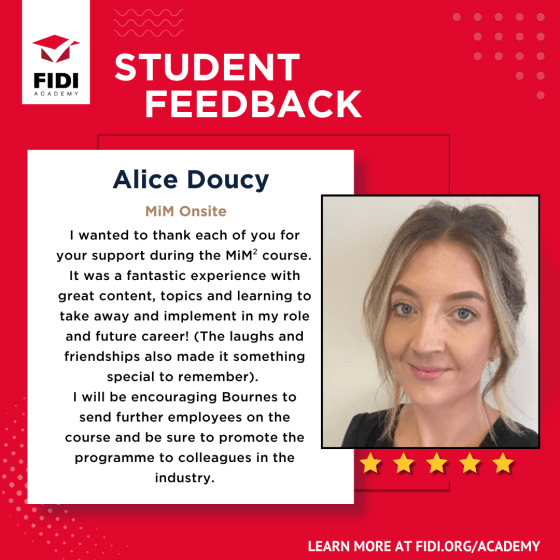 Alice Doucy - Student Testimonial