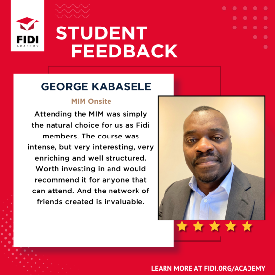 George Kabasele - Student Testimonial 