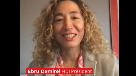 Ebru Demirel, FIDI PResident, sends holiday wises for 2022