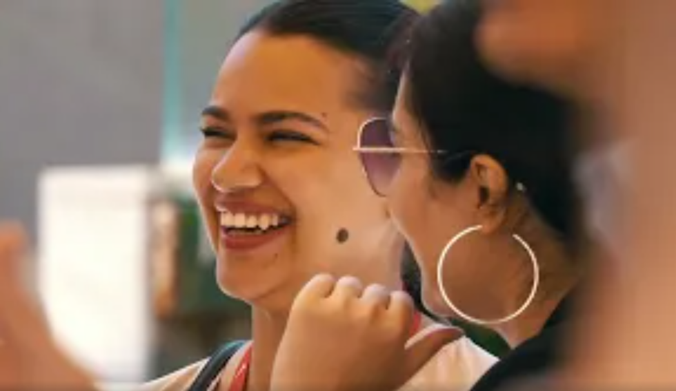 Picture of attendees smiling